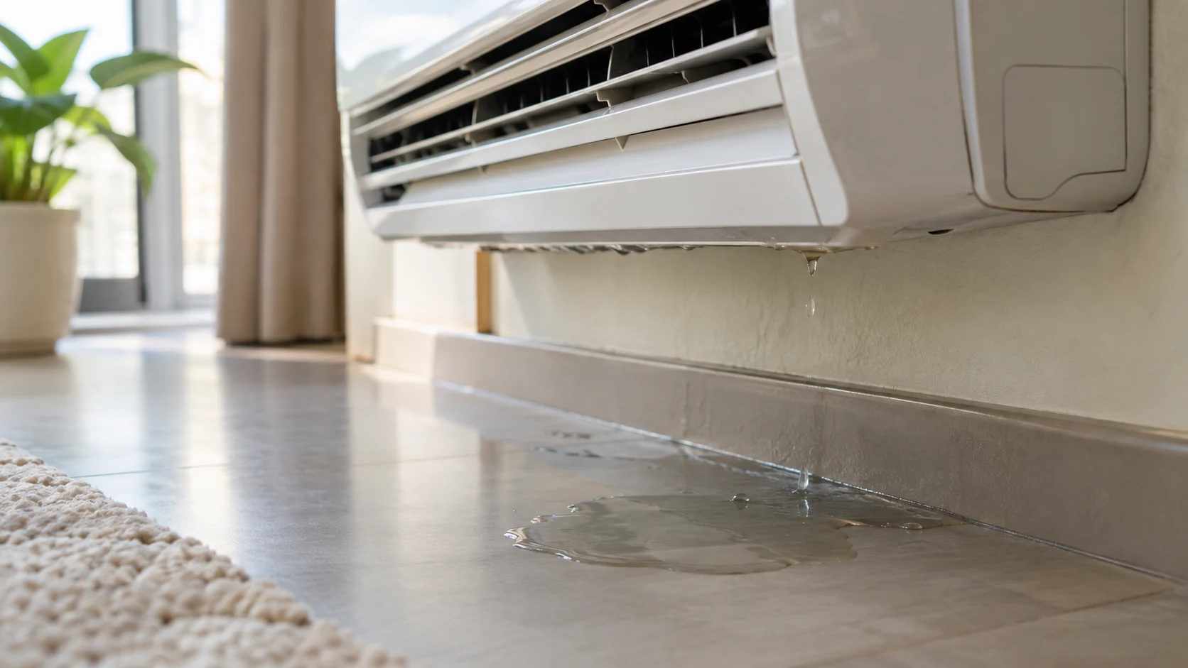 Why Is Water Pooling Near Your AC Unit? What That Drip Is Really Telling You